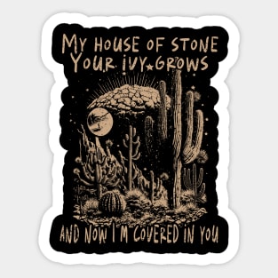 Classic My House Of Stone Men Women Sticker